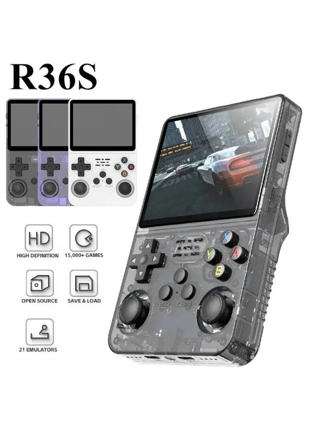 وحدة ألعاب محمولة ريترو R36S بشاشة 3.5 بوصة 640x480 HD - Image 2